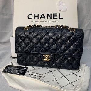 Chanel Flap Quilted Medium Classic Bag